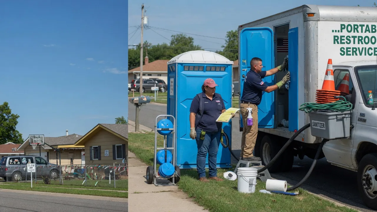 Portable Toilet Rental in Streator, IL near me